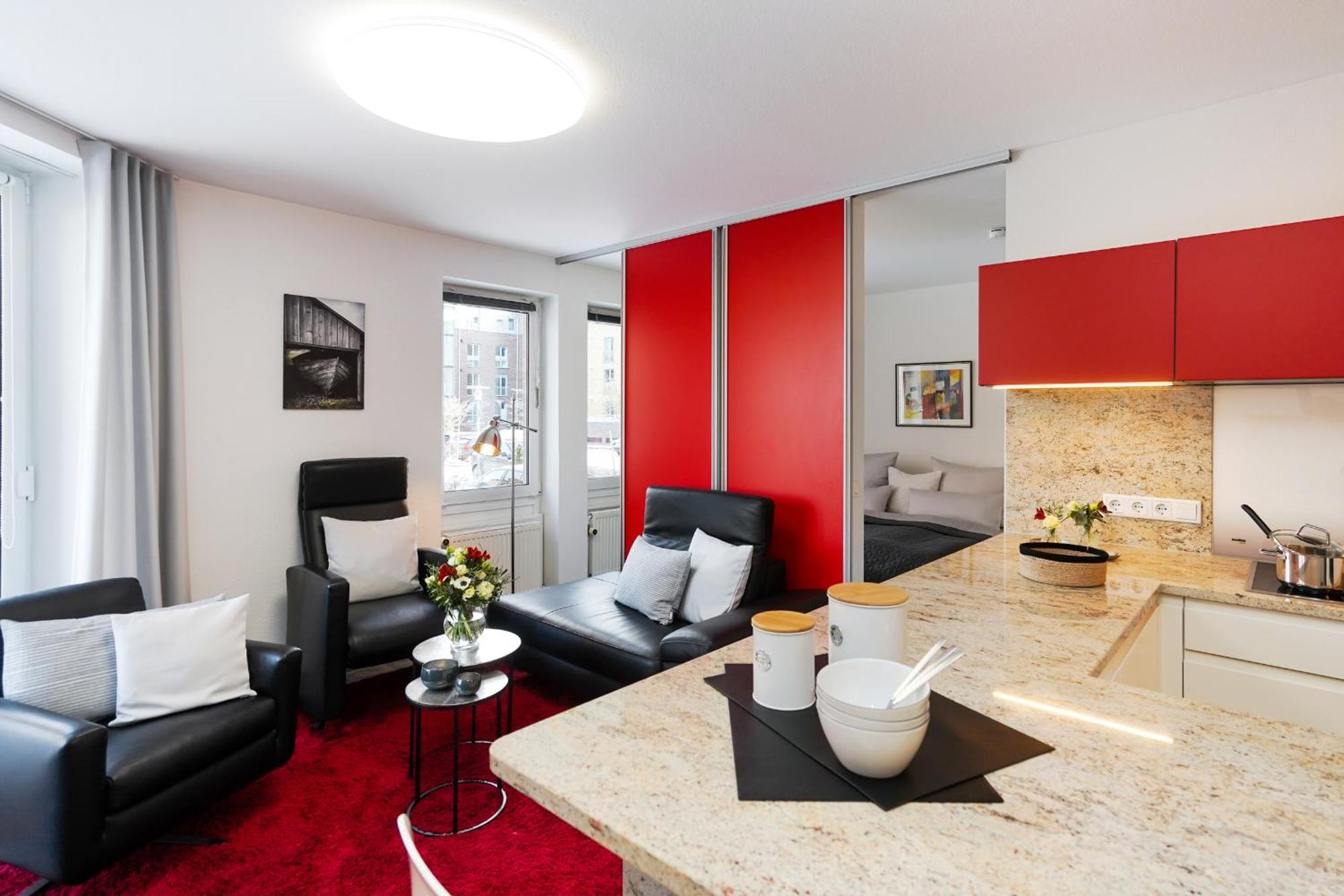 Anker Mal Kaimauer Apartment Husum  Bagian luar foto