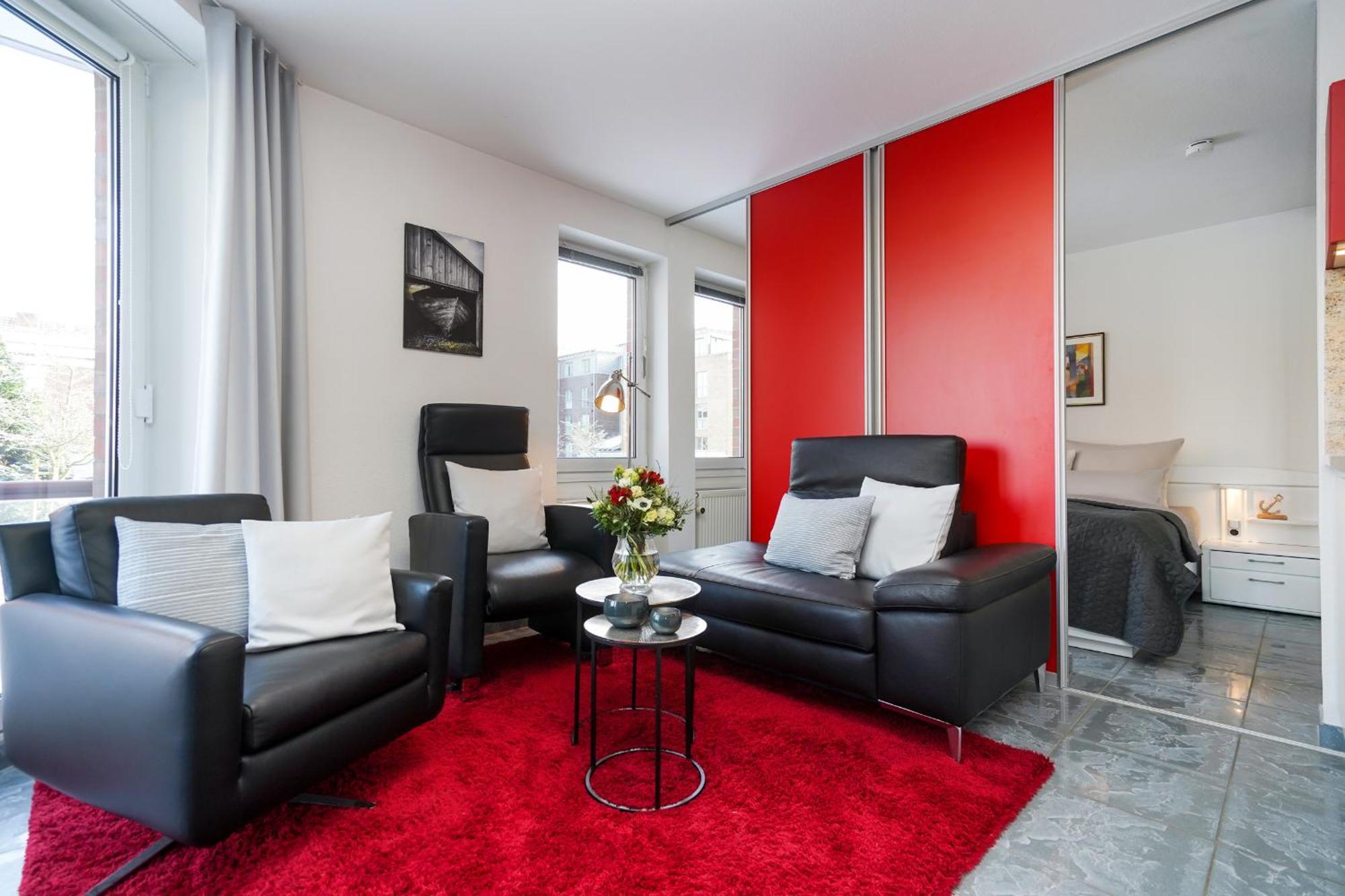 Anker Mal Kaimauer Apartment Husum  Bagian luar foto